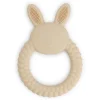 Feestartikelen|Kraamcadeaus*Prénatal Siliconen Bijtring Konijn beige