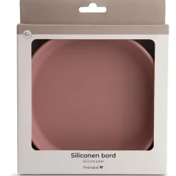 Kinderborden*Prénatal siliconen bord roze