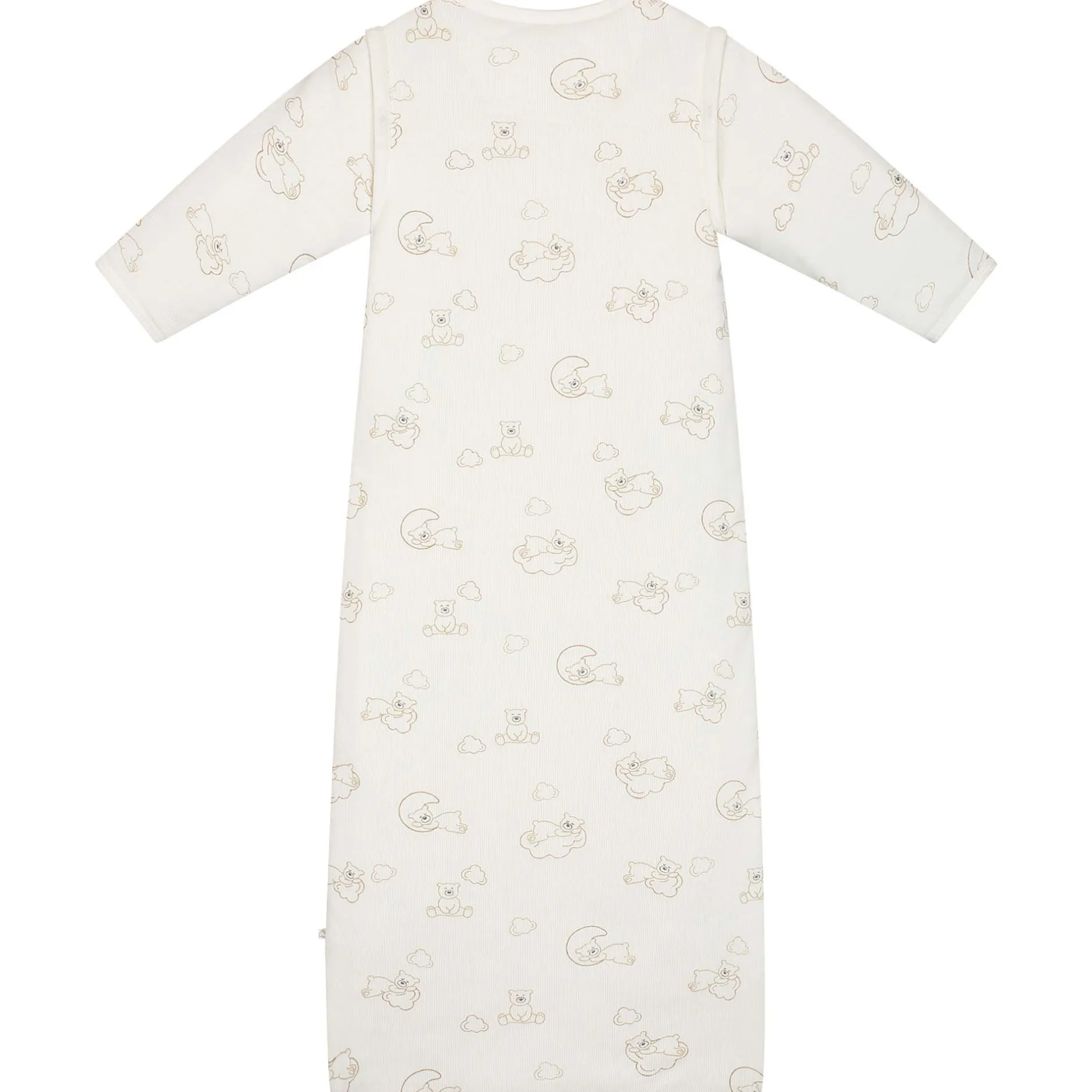 Winter*Prénatal slaapzak beren rib wit Ivory White