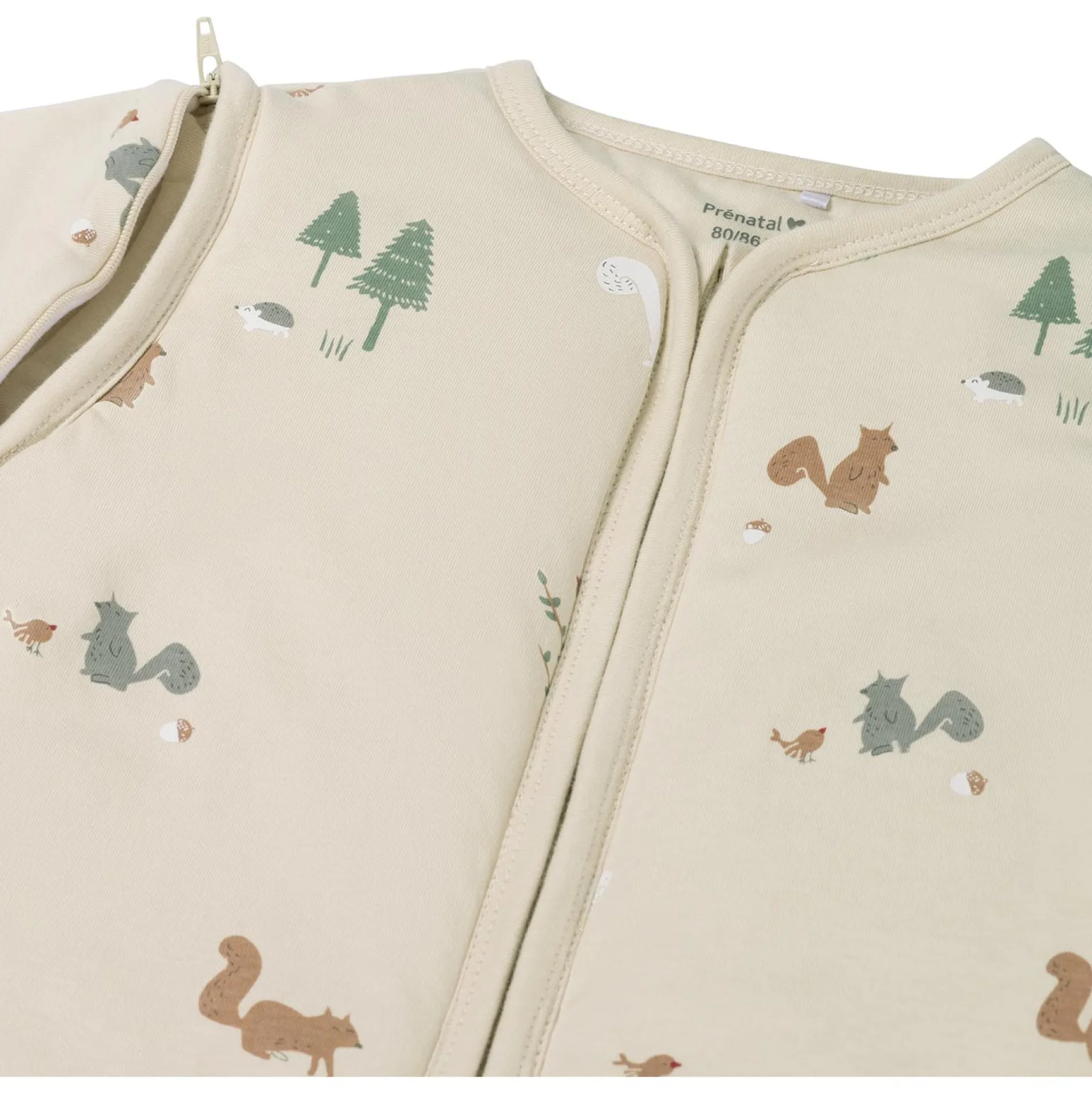 Winter*Prénatal slaapzak eekhoorn beige Dark Ecru