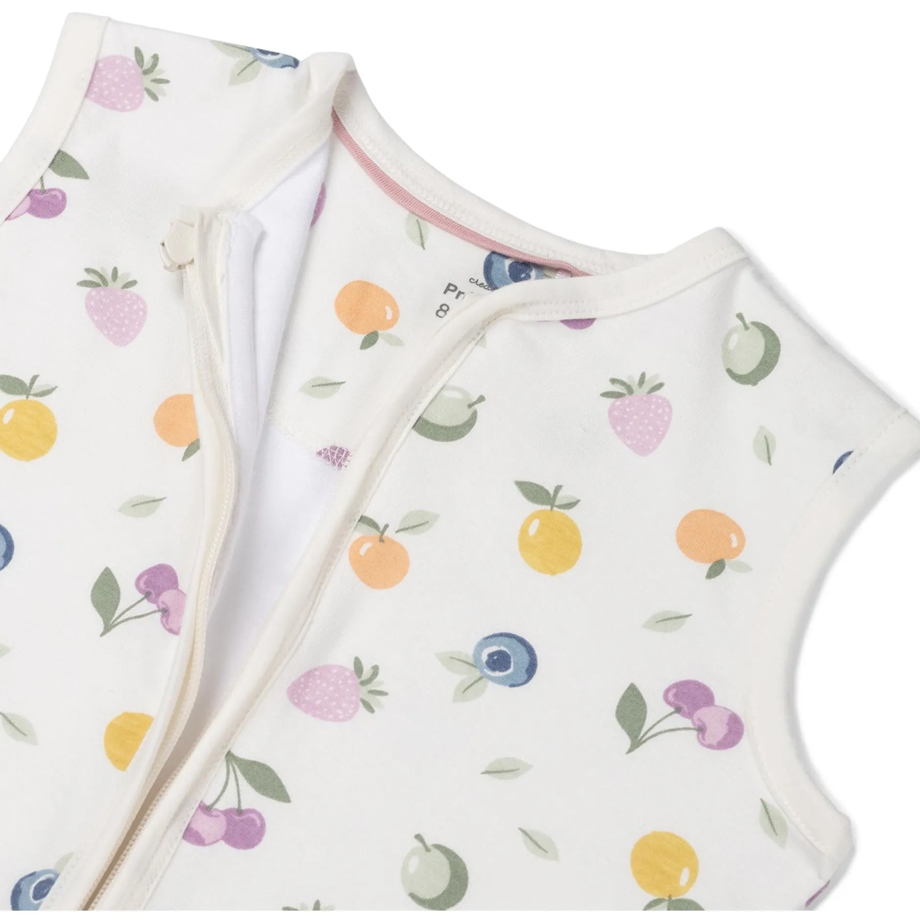 Zomer*Prénatal slaapzak fruit wit Ivoor Wit