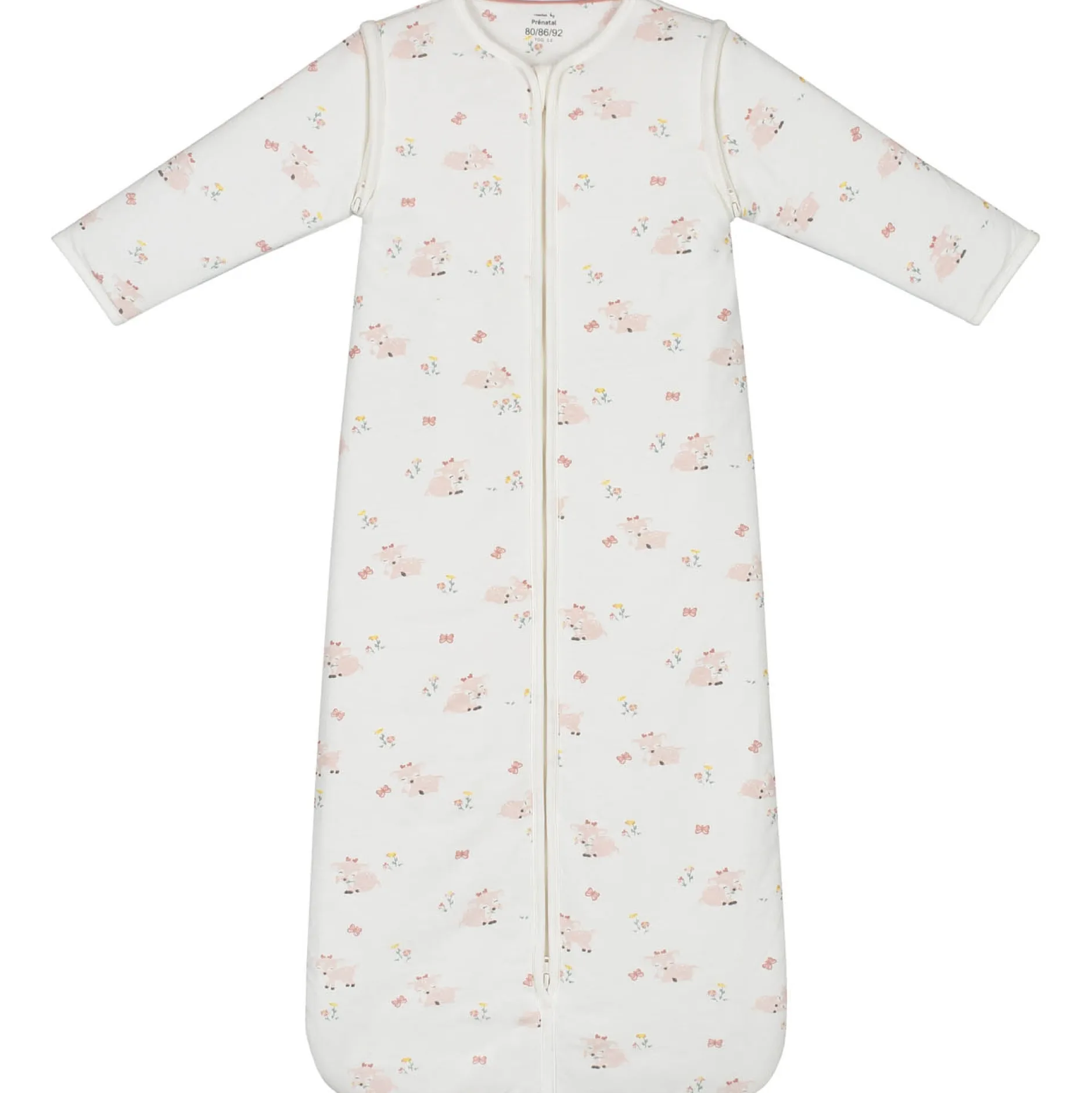 Winter*Prénatal slaapzak Hert multi Ivory White