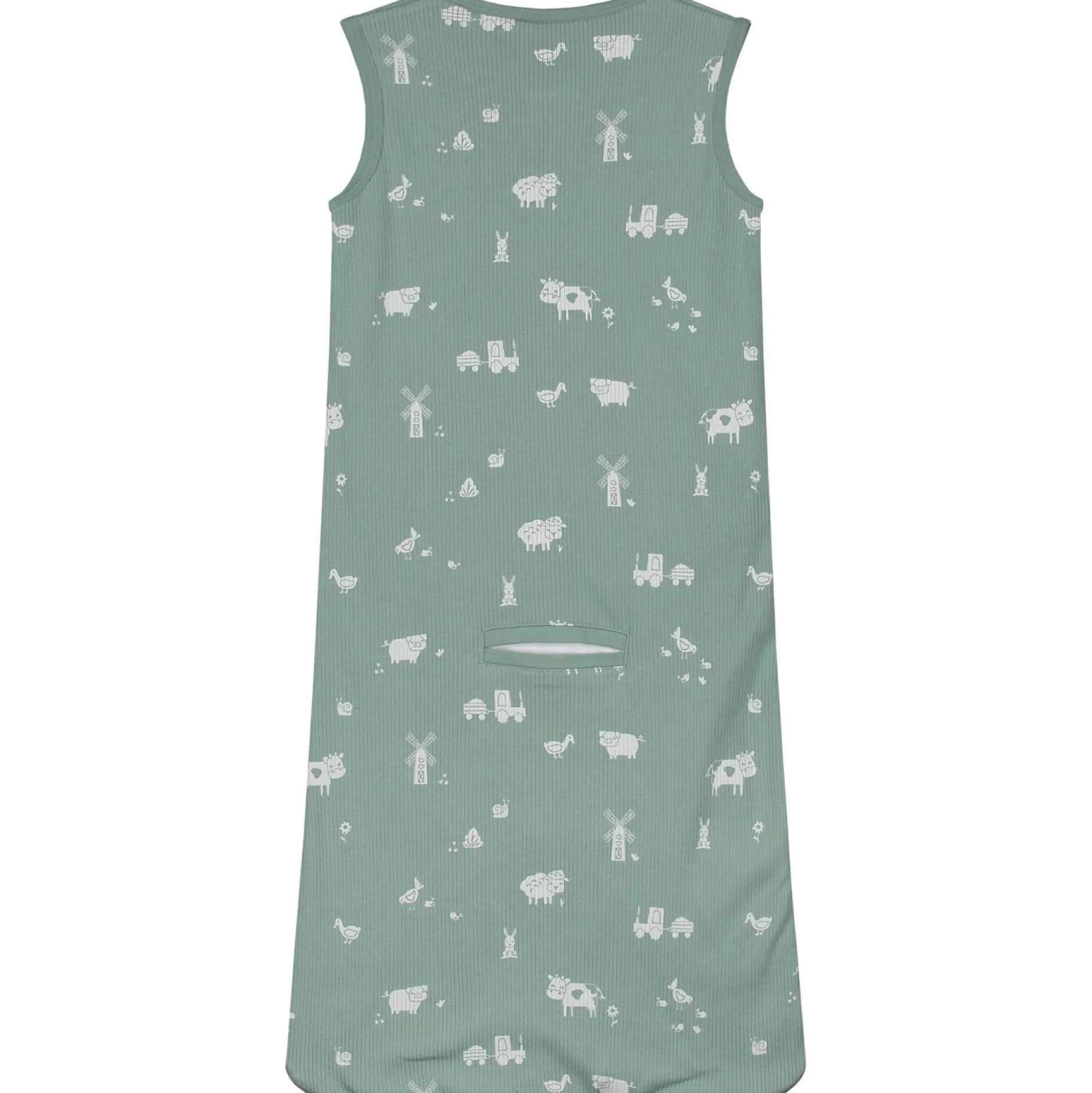 Zomer*Prénatal slaapzak rib groen Midgreen