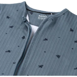 Winter*Prénatal slaapzak ruimte rib blauw Steel Blue