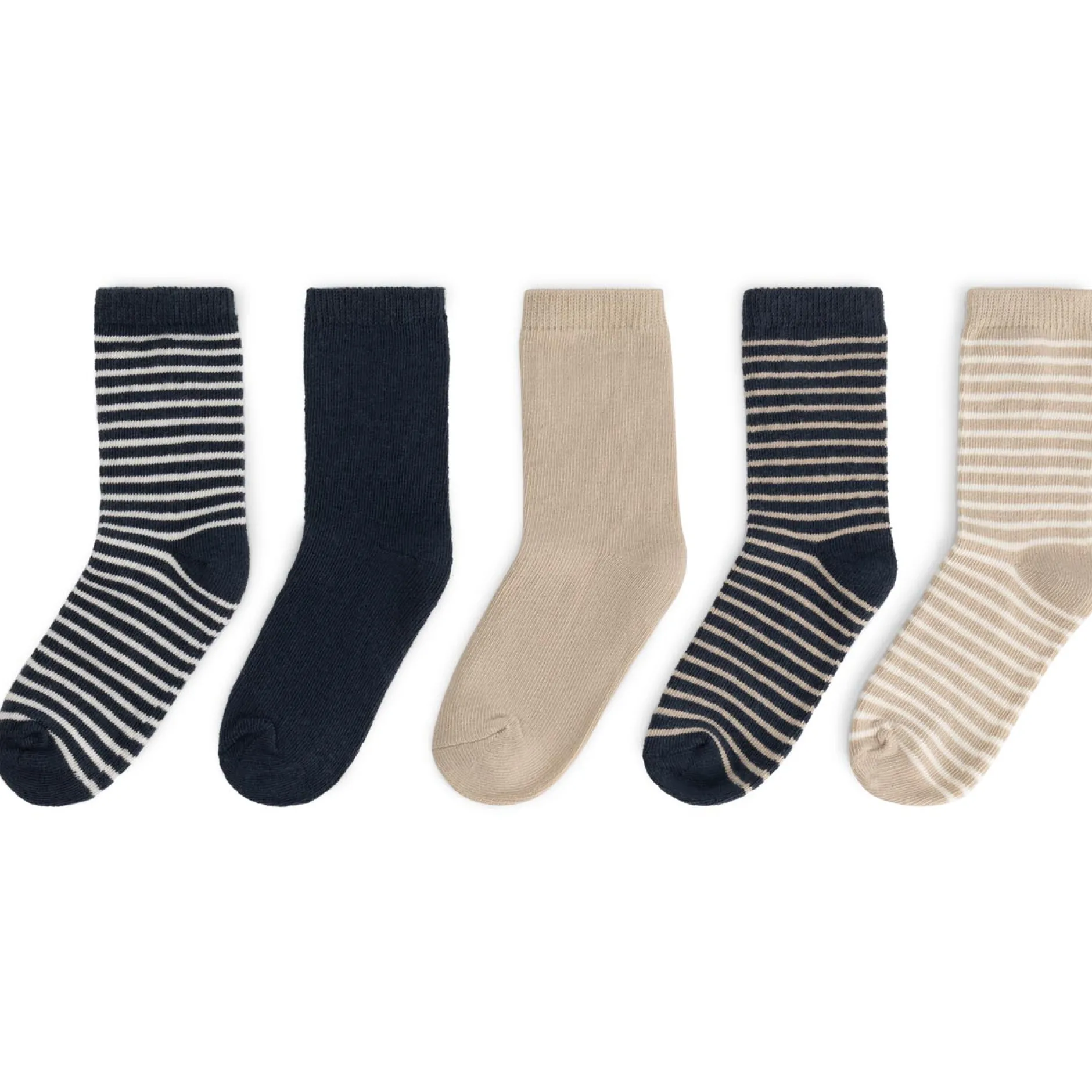 Sokken|Sokken & Maillots*Prénatal sokken 5 paar beige Multi
