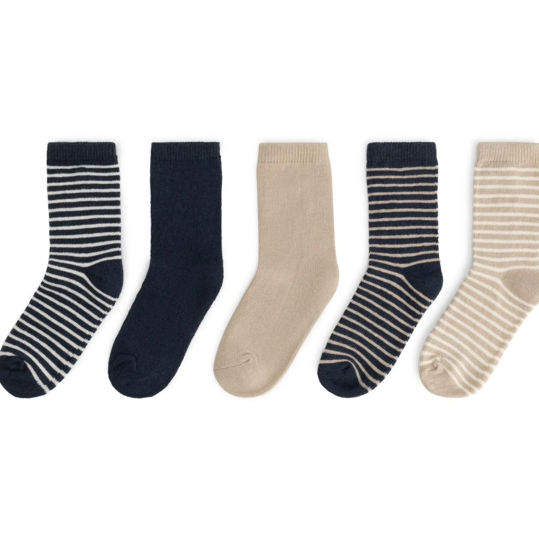 Sokken|Sokken & Maillots*Prénatal sokken 5 paar beige Multi