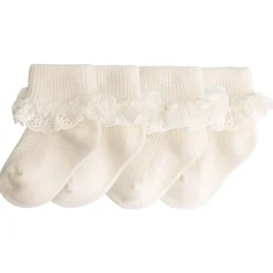 Sokken & Maillots|Sokken & Maillots*Prénatal sokken 2 paar   beige Dark Off-White