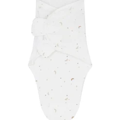 Inbakerdoeken & Inbakerslaapzakken*Prénatal swaddle inbakerdoek Ivory White