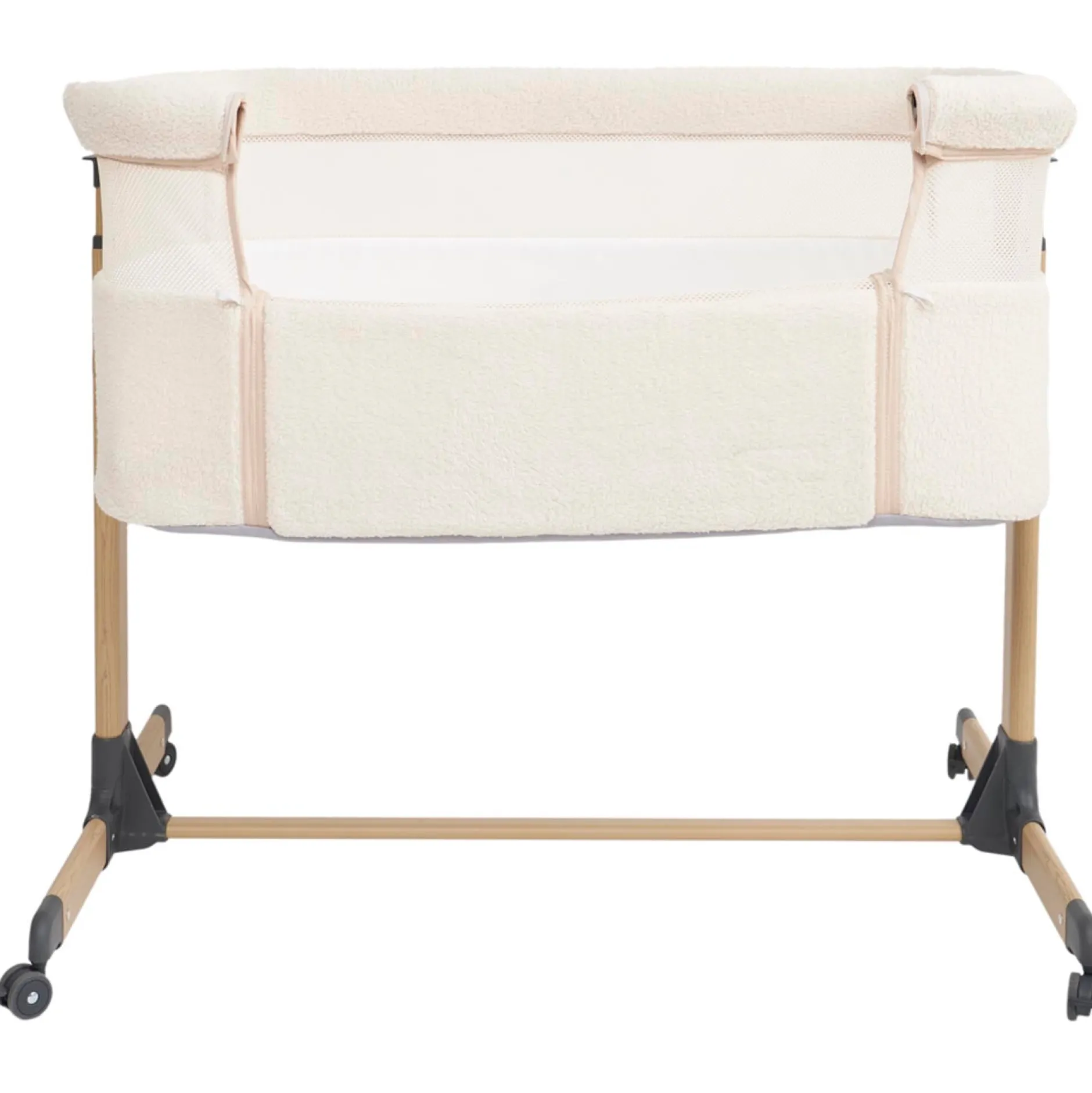 Co-Sleepers|Wiegjes*Prénatal Teddy Co-sleeper Bella Ivory White