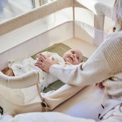 Co-Sleepers|Bundels & Combideals*Prénatal Teddy Co-sleeper Bella ivory white & Essential Co-sleeper matras