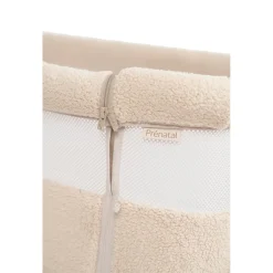 Bundels & Combideals|Co-Sleepers*Prénatal Teddy Co-sleeper Bella sandbrown & Essential Co-sleeper matras
