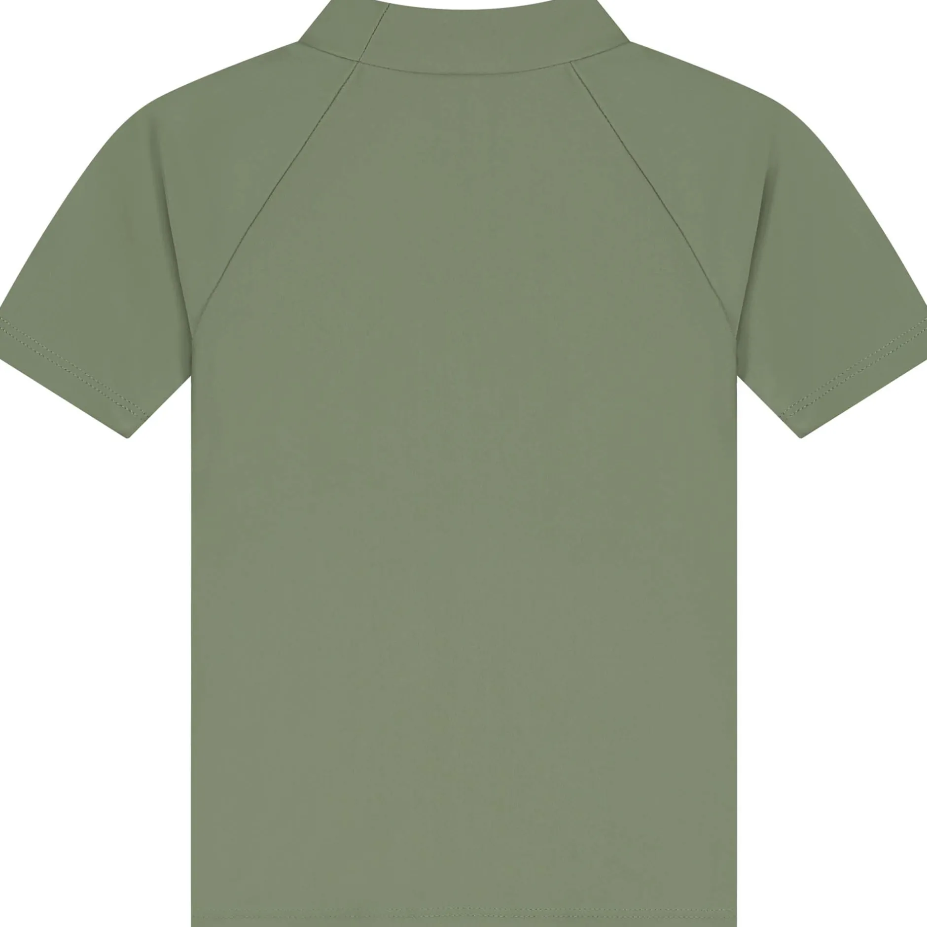 Zwembroeken|Zwemkleding*Prénatal UV zwem T-shirt korte mouwen effen groen Light Khaki Green