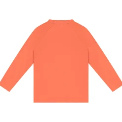 Zwembroeken|Zwemkleding*Prénatal UV zwemshirt neon lange mouwen  oranje Coralred