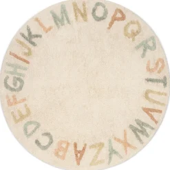 Vloerkleden*Prénatal vloerkleed ABC beige