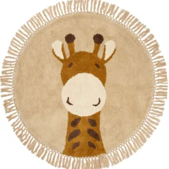 Vloerkleden*Prénatal vloerkleed giraf beige