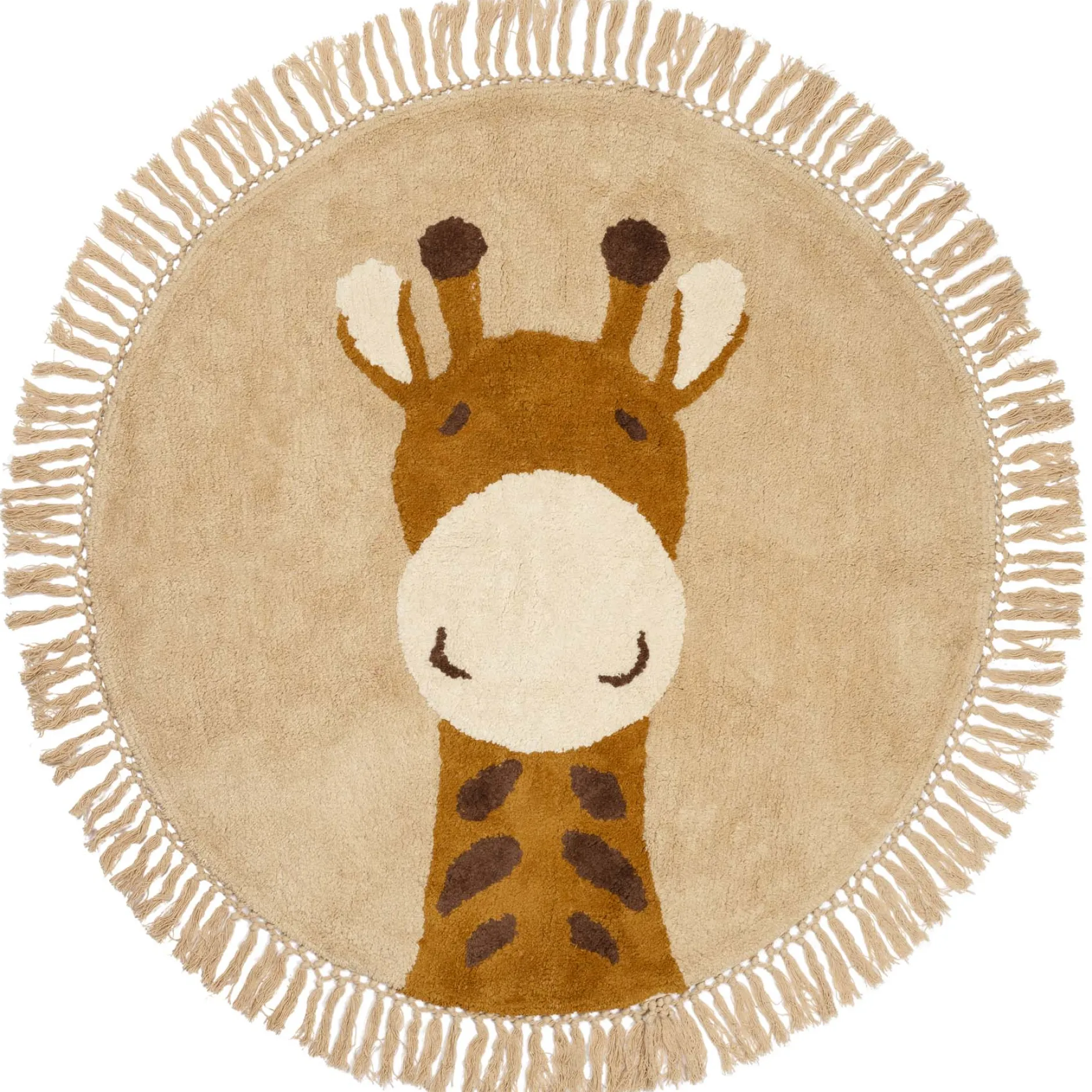Vloerkleden*Prénatal vloerkleed giraf beige