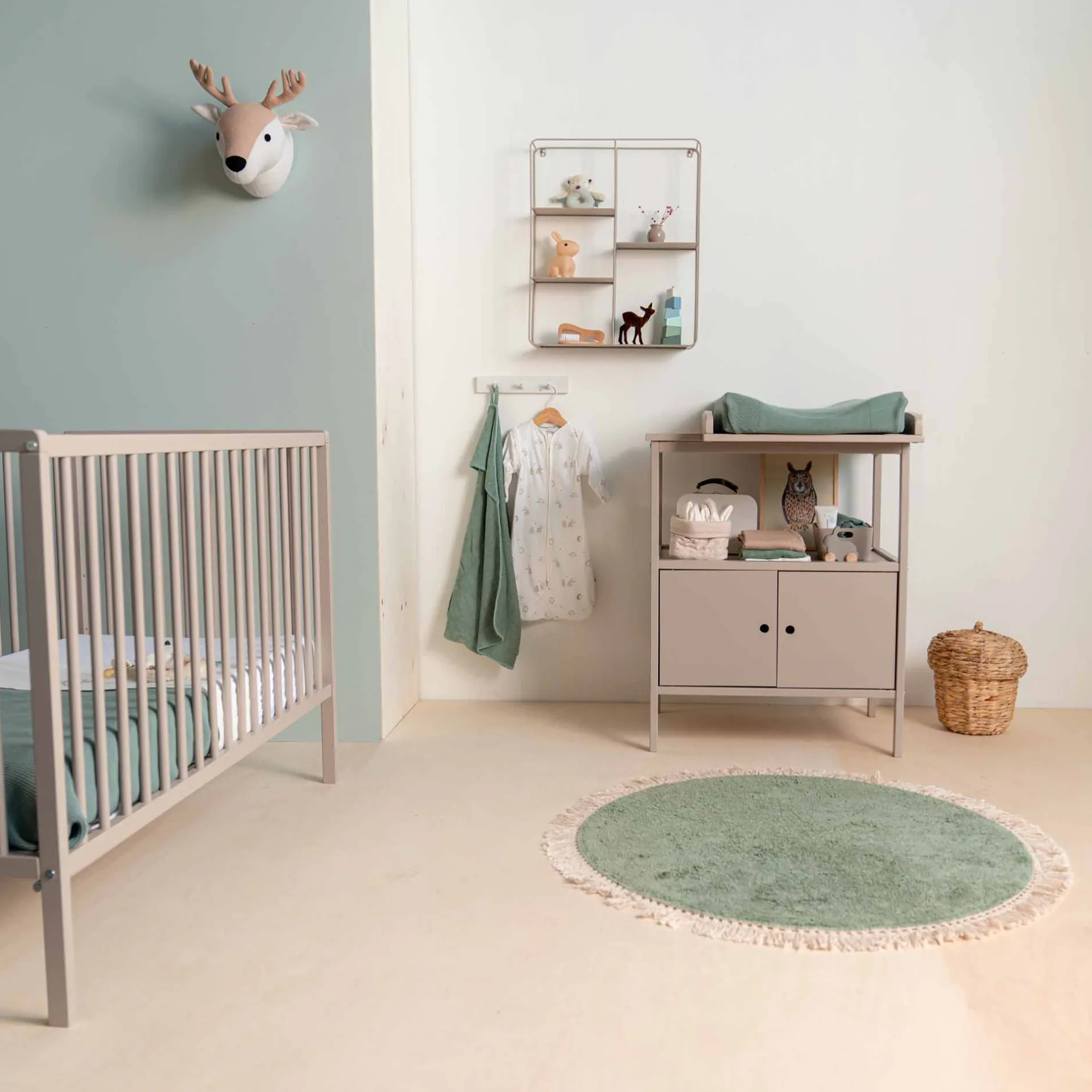 Vloerkleden*Prénatal vloerkleed groen
