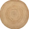 Vloerkleden*Prénatal vloerkleed rond jute naturel