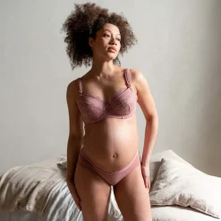 Borstkolven|Slips*Prénatal voedingsbh & slip Sugar Pink
