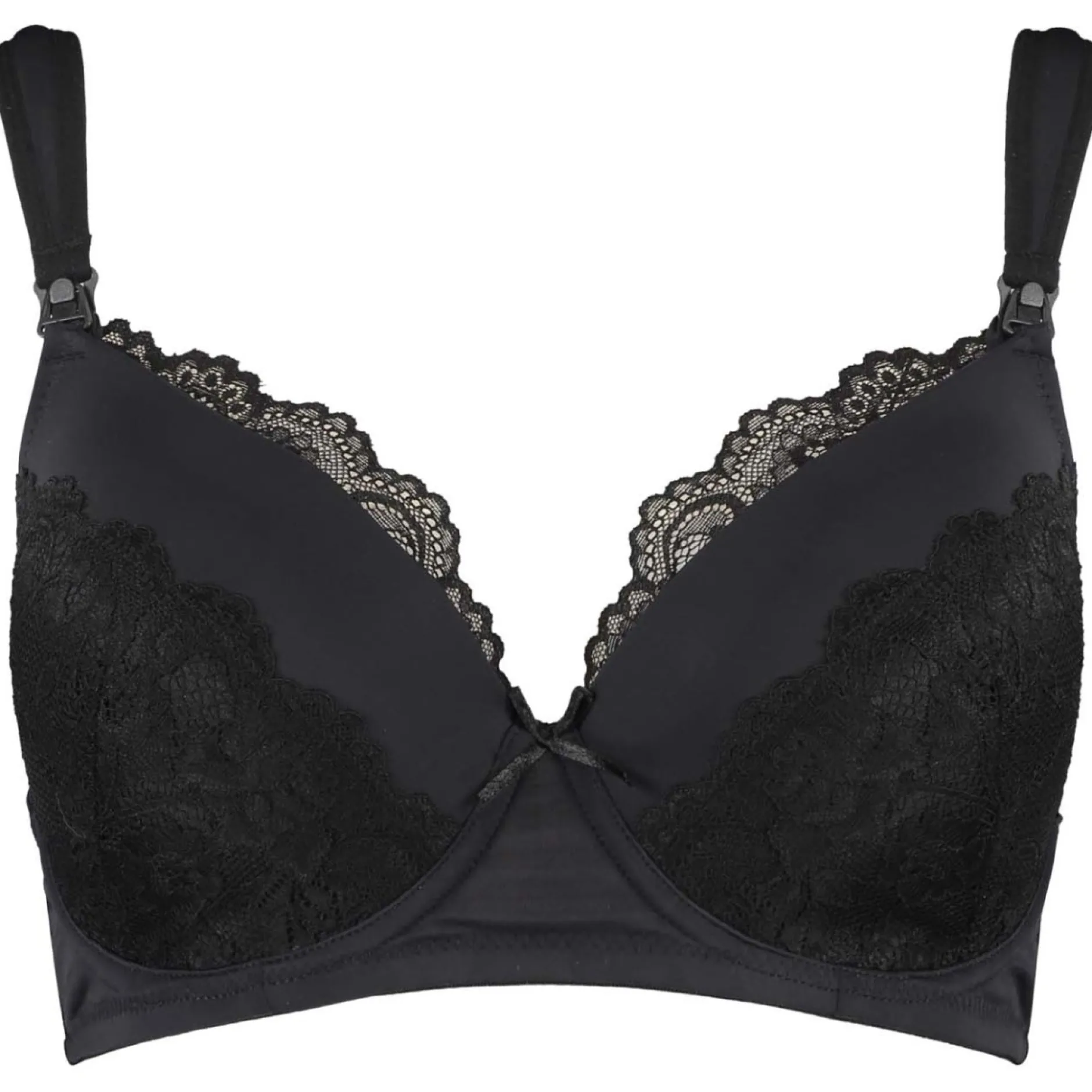 Borstkolven|Slips*Prénatal voedingsbh & slip Black