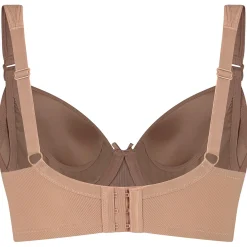 Borstkolven|Bh's*Prénatal voedingsbh  effen taupe Taupebrown
