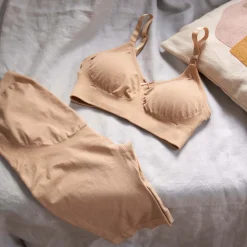 Borstkolven|Bh's*Prénatal voedingsbh voorgevormd beige Beigebrown