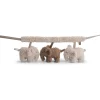 Wagenspanners & Boxspanners|Boxen*Prénatal wagenspanner Otis de olifant Grey