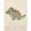 Wanddecoratie*Prénatal Wandtapijt Dino beige