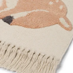 Wanddecoratie*Prénatal Wandtapijt Hert beige