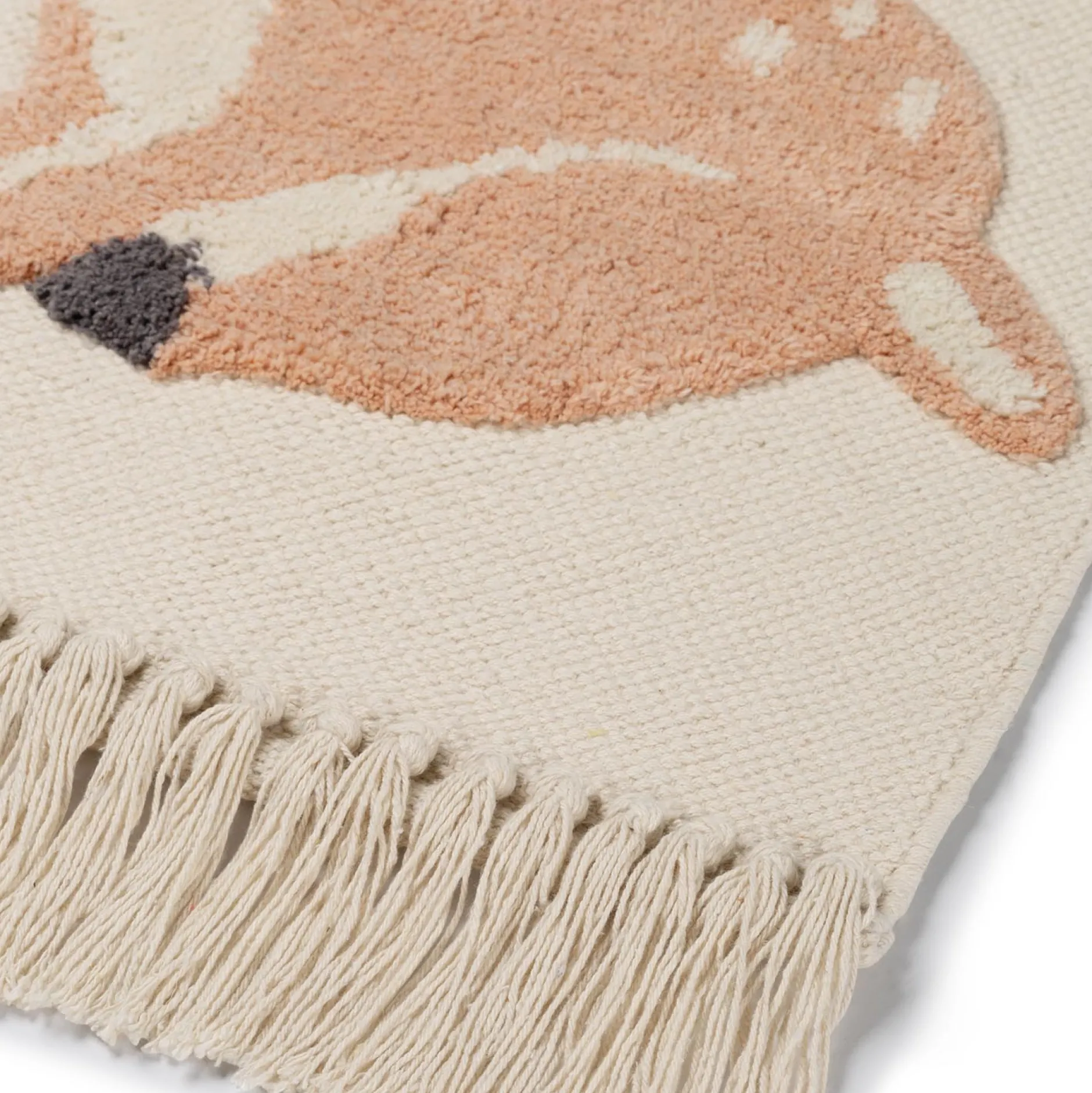 Wanddecoratie*Prénatal Wandtapijt Hert beige