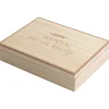Feestartikelen|Kraamcadeaus*Prénatal wensendoos hout Brown