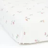 Hoeslakens*Prénatal wieg hoeslaken daisy multi