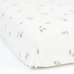 Hoeslakens*Prénatal wieg hoeslaken daisy multi
