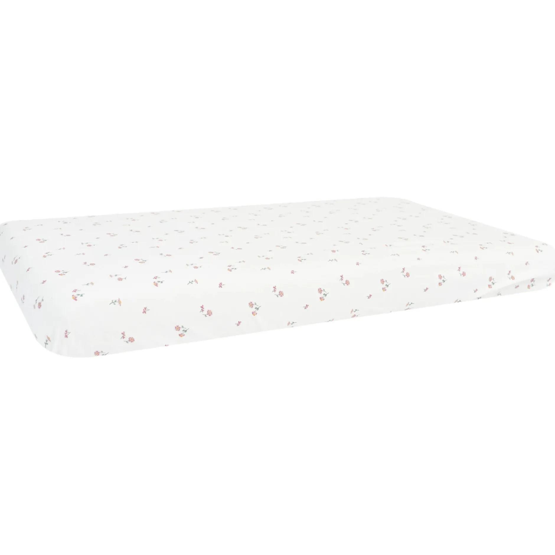 Hoeslakens*Prénatal wieg hoeslaken daisy multi