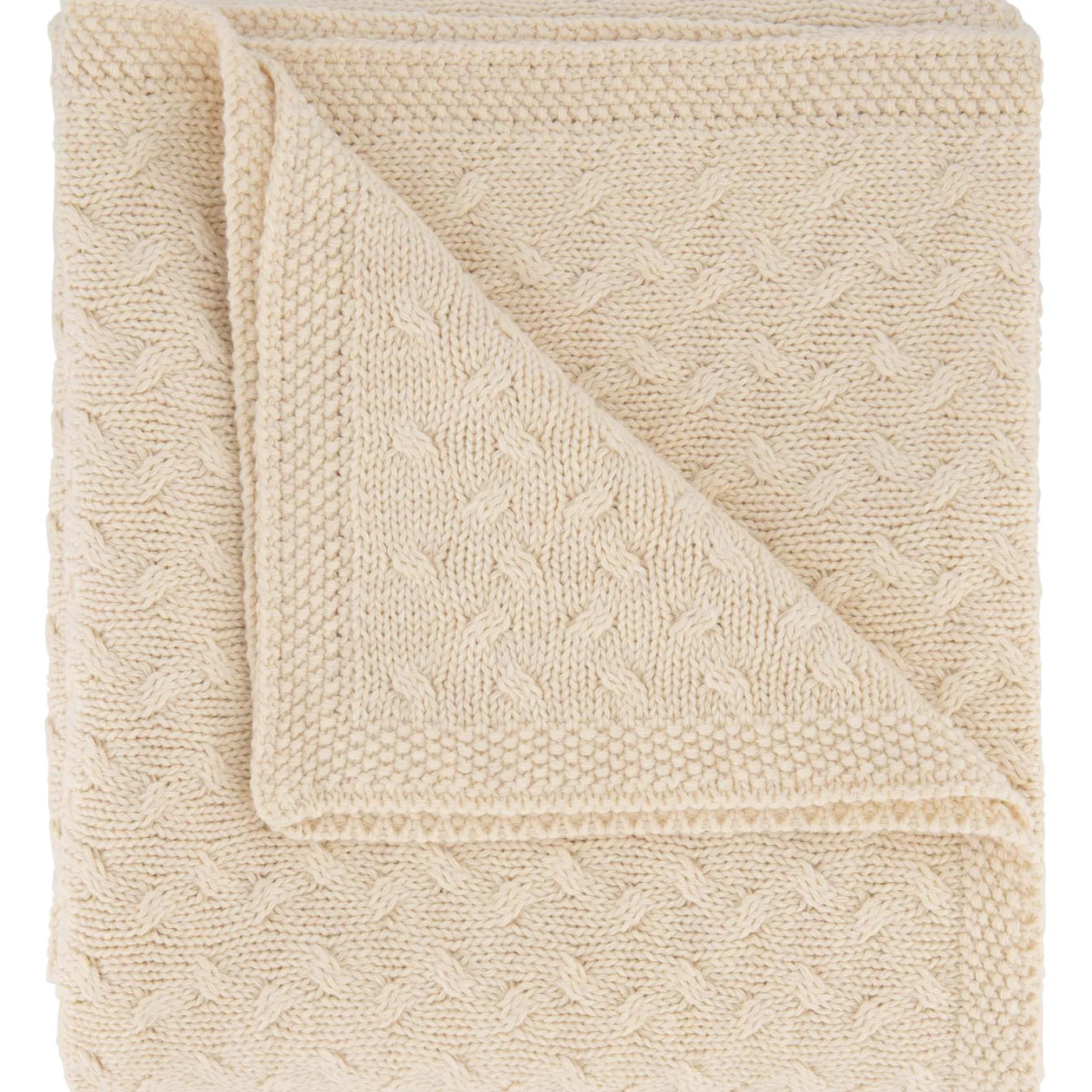 Dekens*Prénatal wiegdeken beige