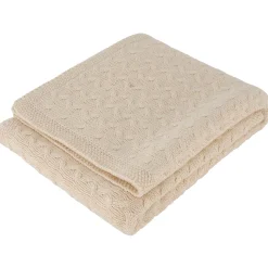 Dekens*Prénatal wiegdeken beige