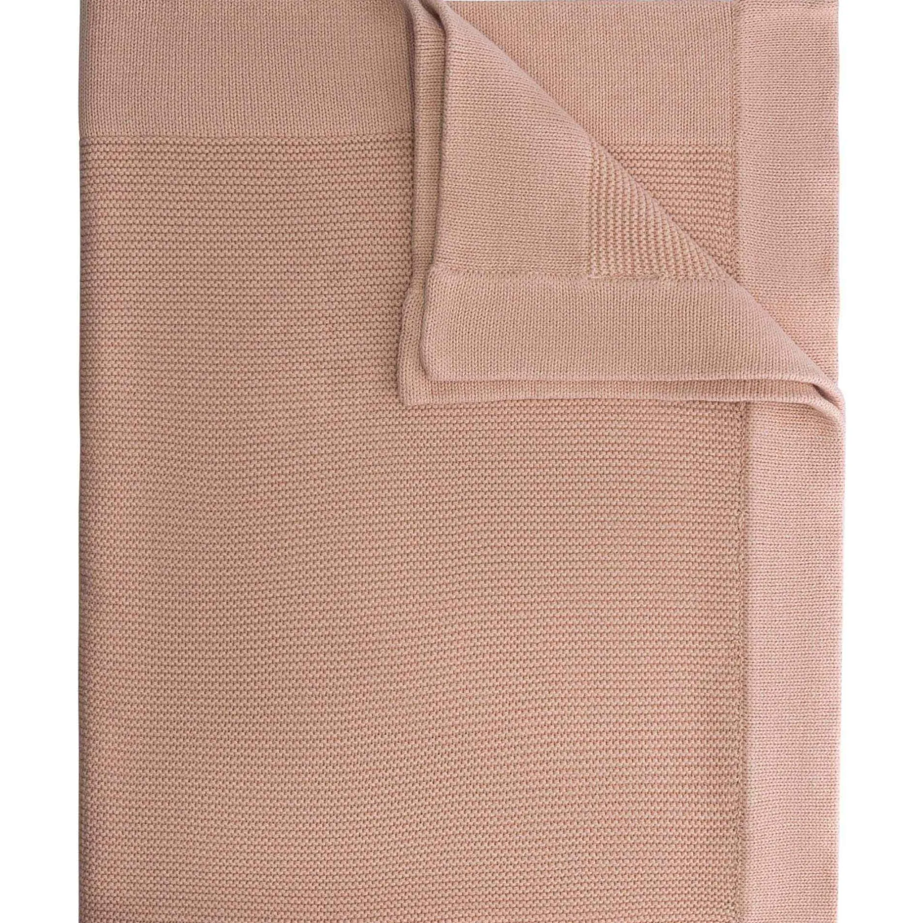 Dekens*Prénatal wiegdeken Little Knits roze