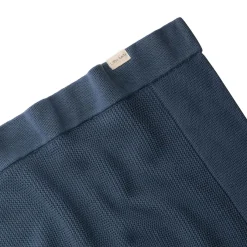 Dekens*Prénatal wiegdeken Little Knits blauw
