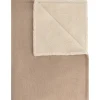 Dekens*Prénatal wiegdeken met teddy beige