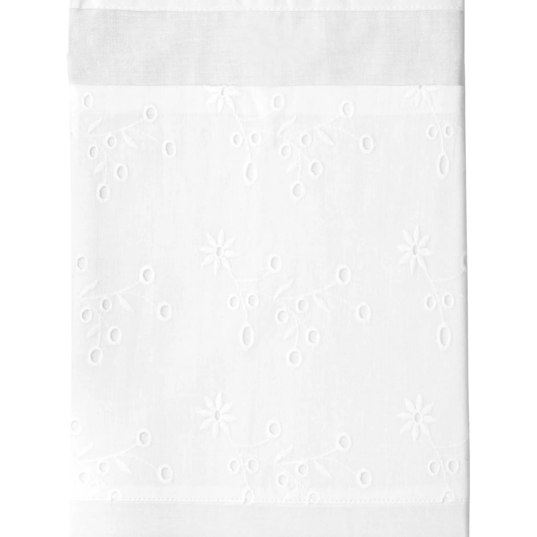 Lakens*Prénatal wieglaken broderie wit