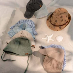 Accessoires|Accessoires*Prénatal zonnehoed   beige Light Beige Grey