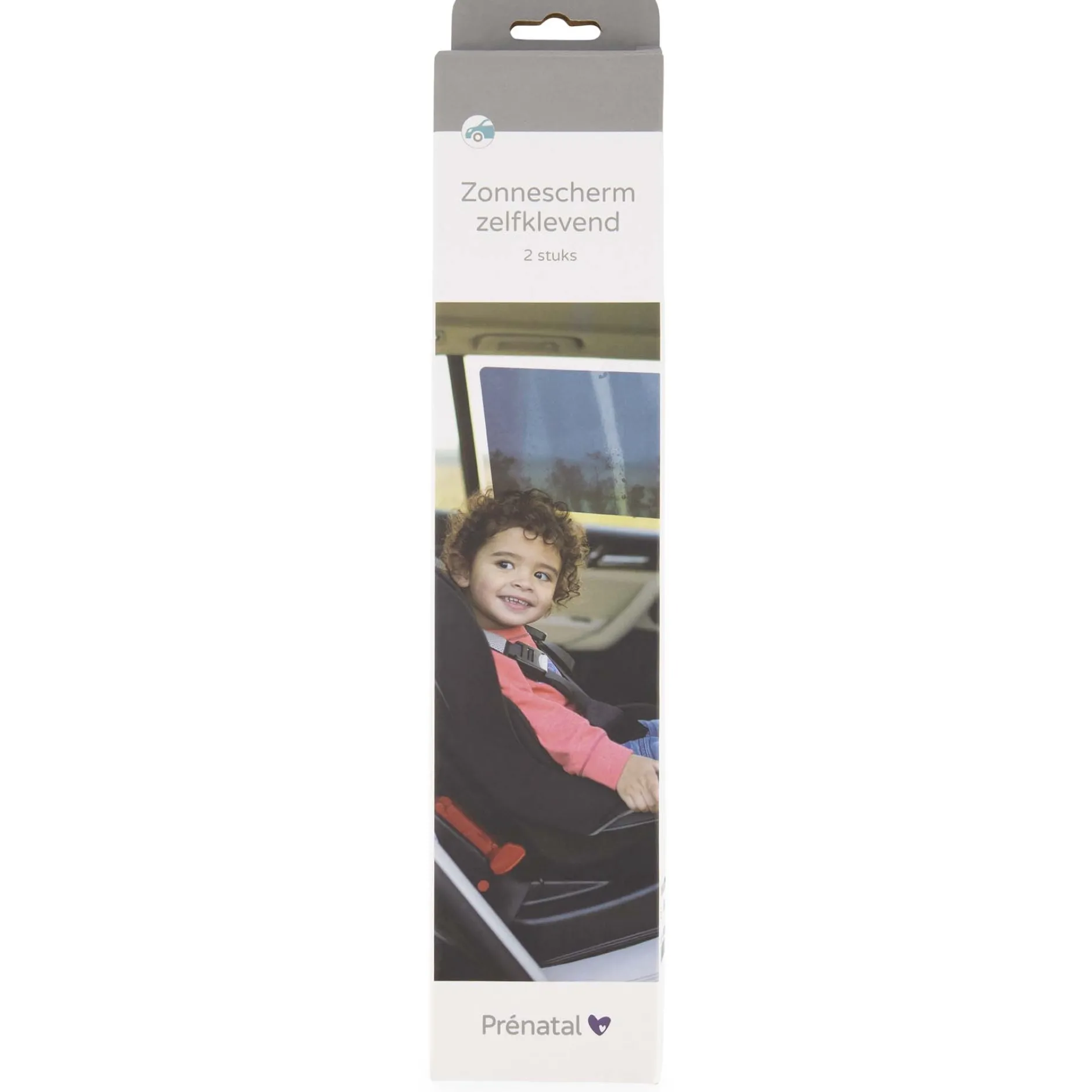 Zonneschermen|Autostoelen Groep 1*Prénatal zonneschermpjes zelfklevend 2 stuks Black
