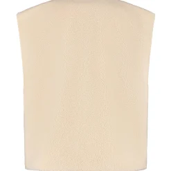 Truien & Vesten*Prénatal zwangerschapgilet korte mouwen effen beige Ecru