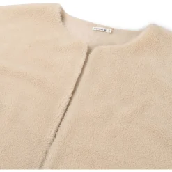 Truien & Vesten*Prénatal zwangerschapgilet korte mouwen effen beige Ecru