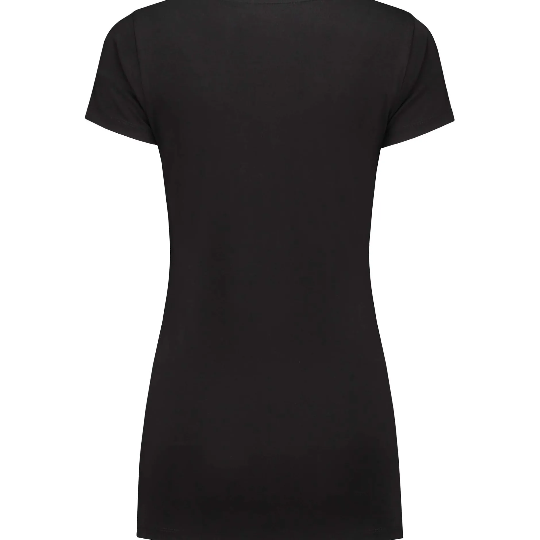 Basics|Shirts & Tops*Prénatal zwangerschaps T-shirt korte mouwen effen zwart Black