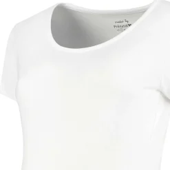Basics|Shirts & Tops*Prénatal zwangerschaps T-shirt korte mouwen effen wit White
