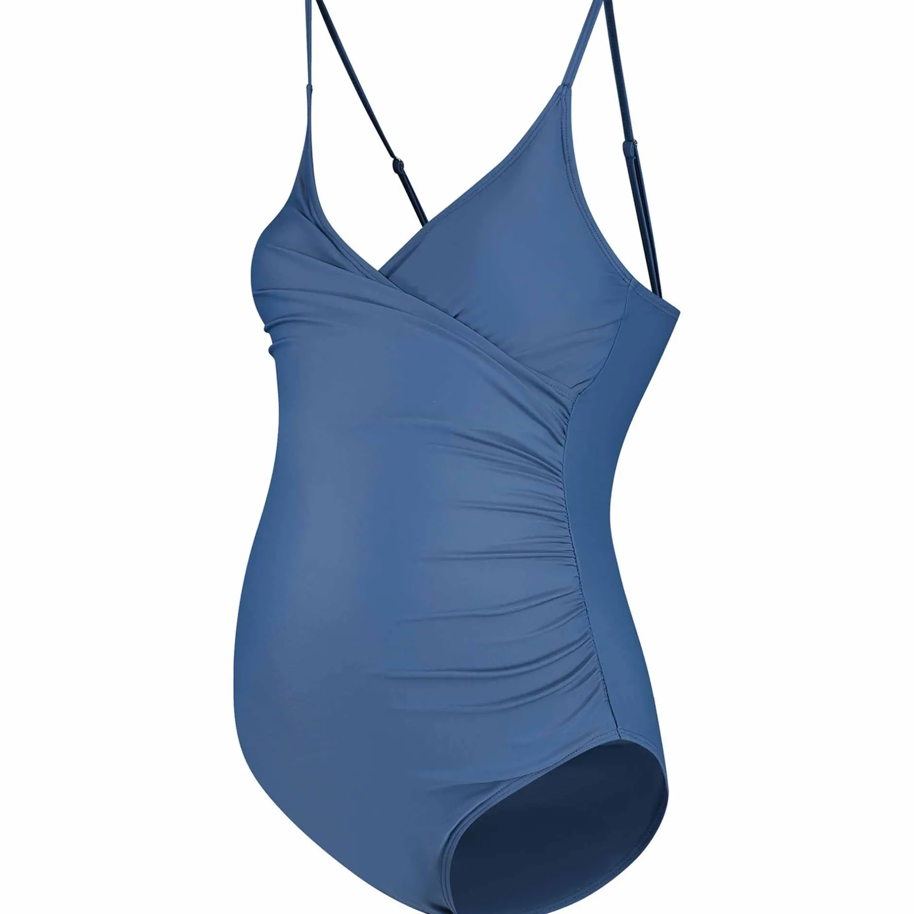 Badkleding*Prénatal zwangerschapsbadpak effen blauw Blue