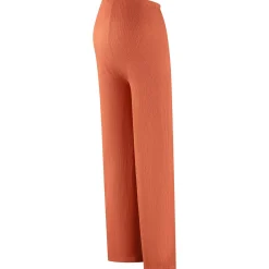 Broeken*Prénatal zwangerschapsbroek lang effen oranje Warm Orange