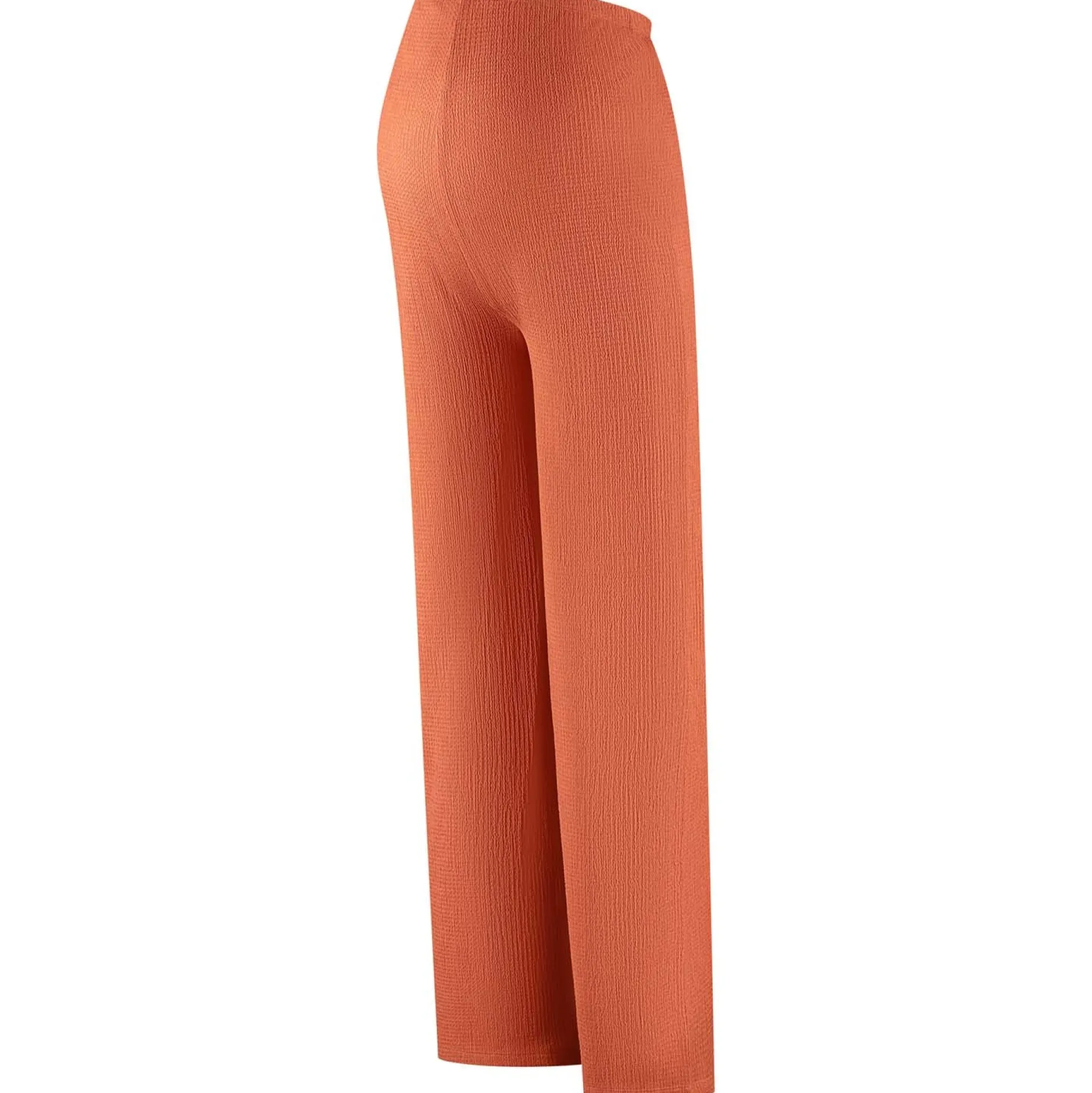 Broeken*Prénatal zwangerschapsbroek lang effen oranje Warm Orange
