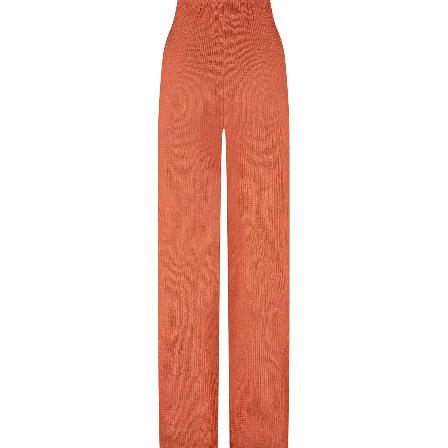 Broeken*Prénatal zwangerschapsbroek lang effen oranje Warm Orange